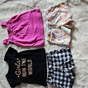 A bundle of little girls tops and Bottoms